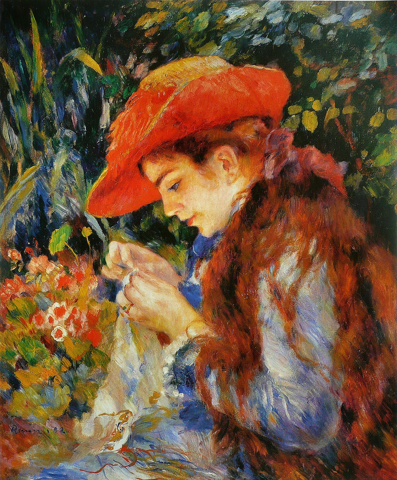 Mlle Marie-Thérèse Durand-Ruel Cousant - Pierre-Auguste Renoir