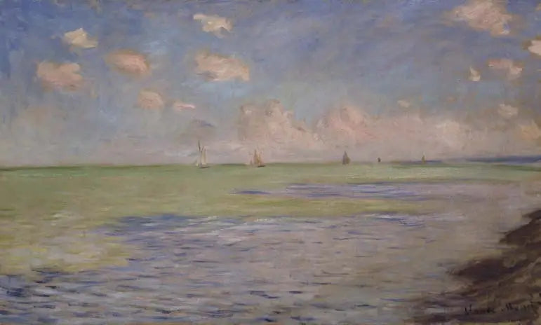 Marinha em Pourville - Claude Monet