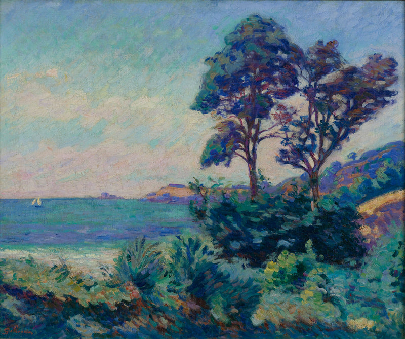 Marine em Saint-Palais - Armand Guillaumin