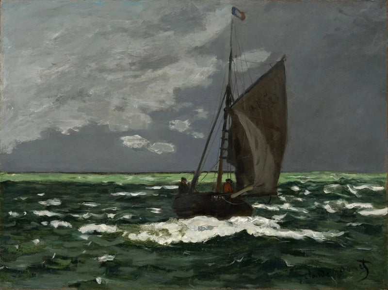 Marinha, tempestade W86 - Claude Monet