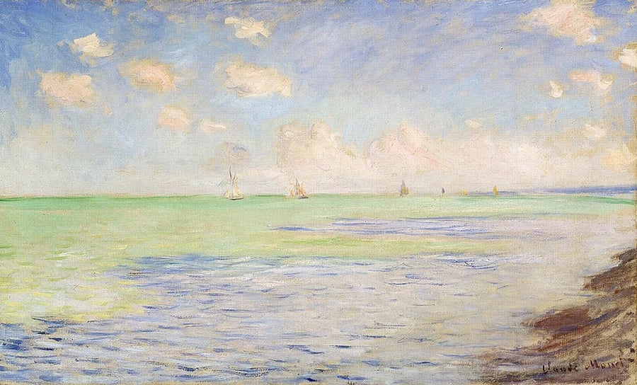 Marinha em Pourville - Claude Monet