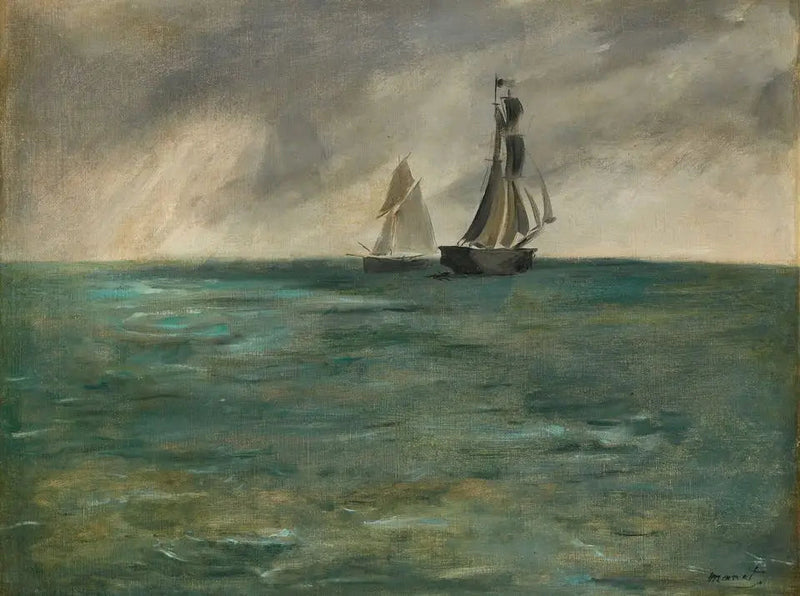 Marinha, tempo de tempestade - Édouard Manet