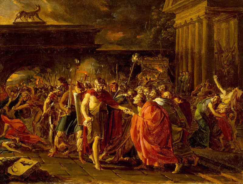 Marius de volta a Roma - François Gérard