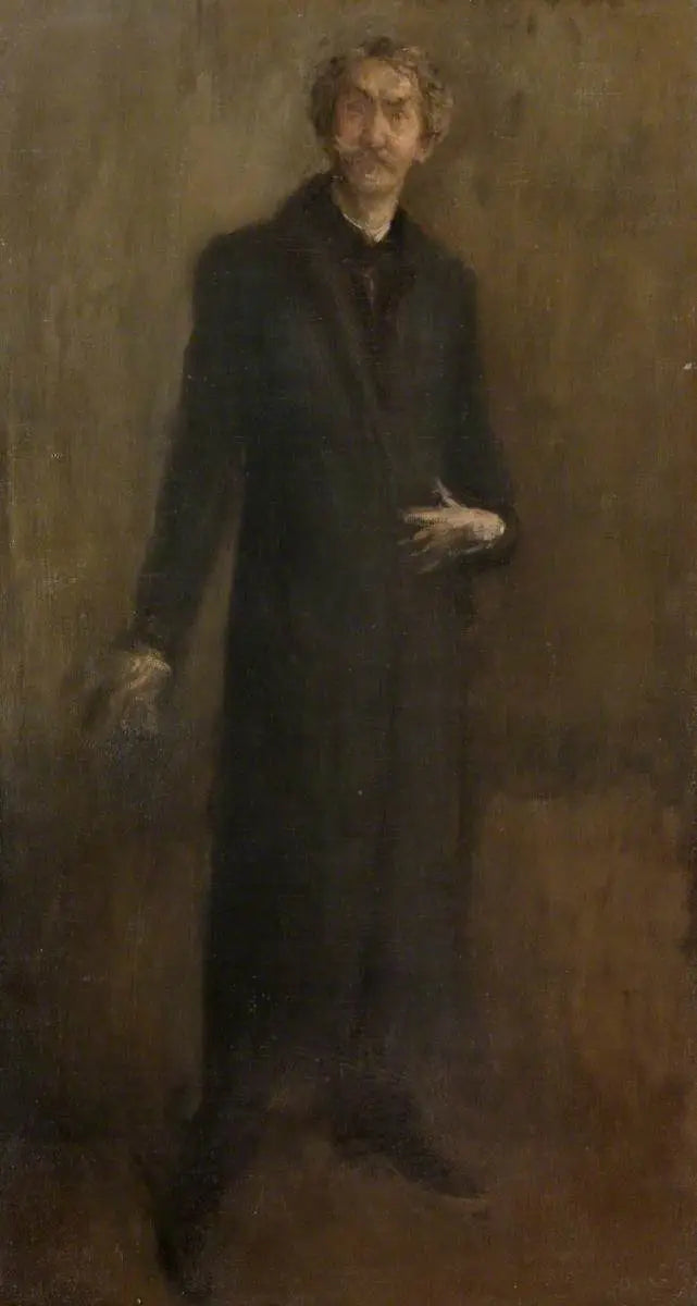Marrom e ouro - James Abbott McNeill Whistler