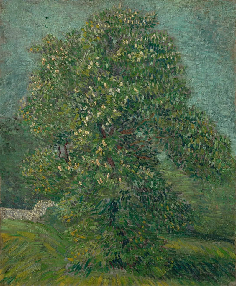 Castanheiro-da-índia em flor - Vincent van Gogh