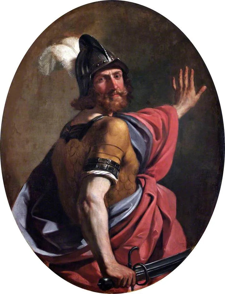 Marte como guerreiro - Guercino