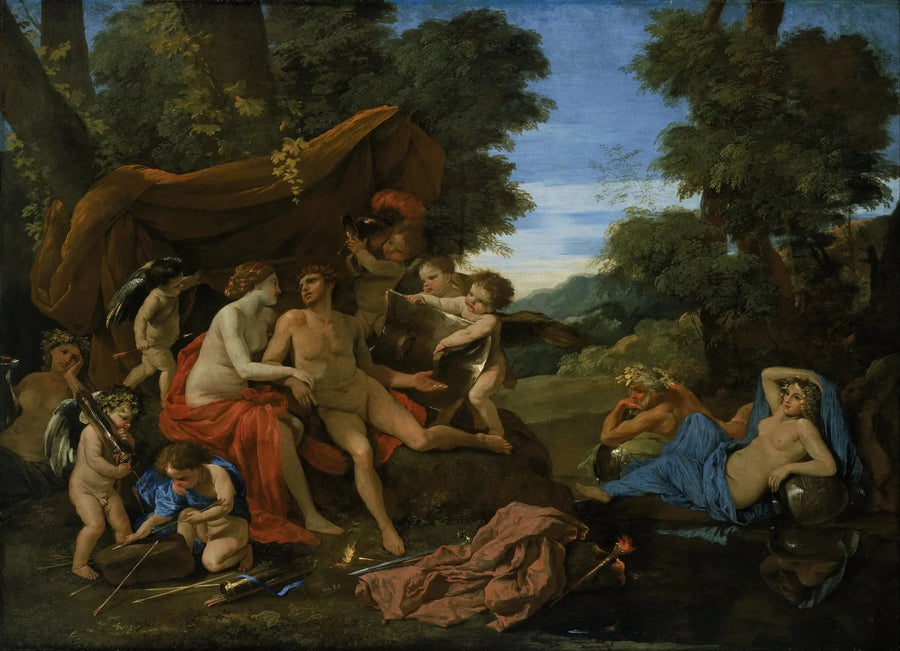 Marte e Vênus - Nicolas Poussin