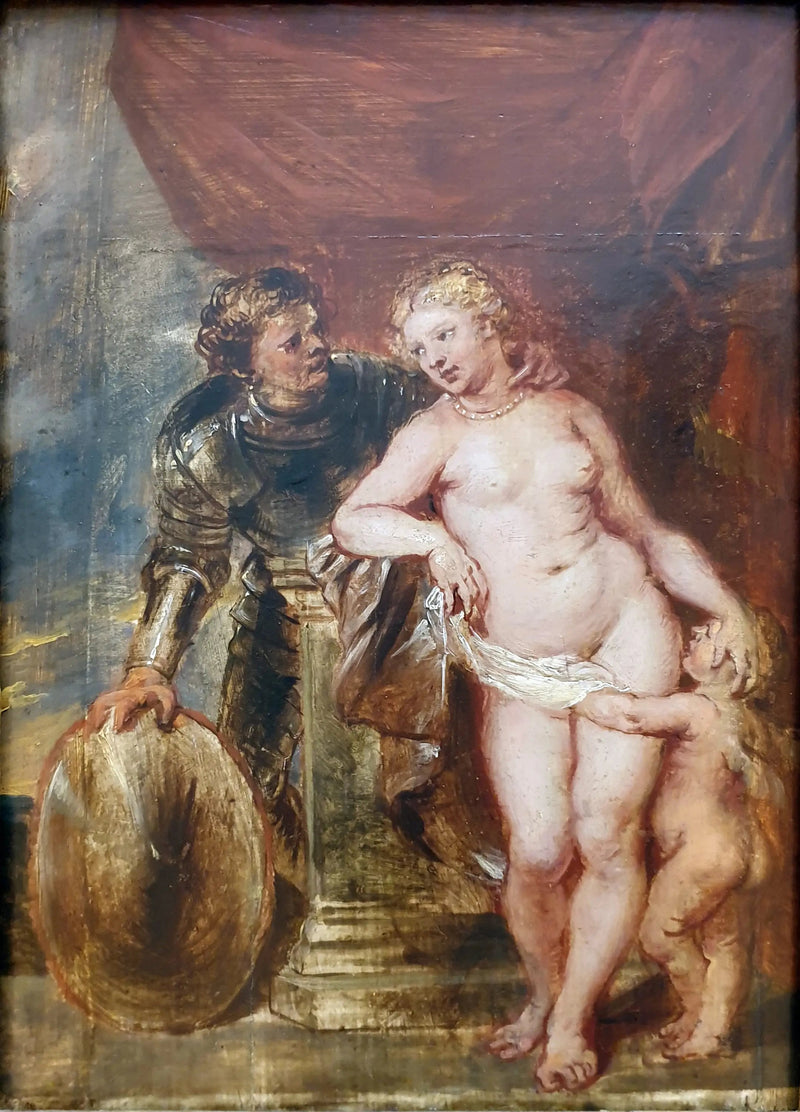 Marte, Vênus e Amor - Peter Paul Rubens
