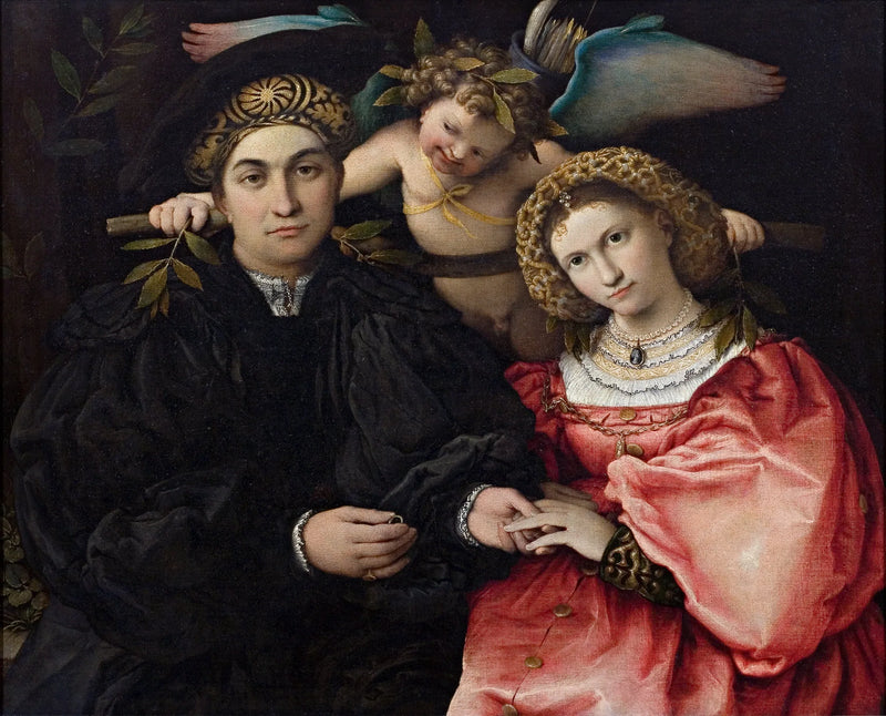 Marsilio Cassotti e sua esposa Faustine - Lorenzo Lotto