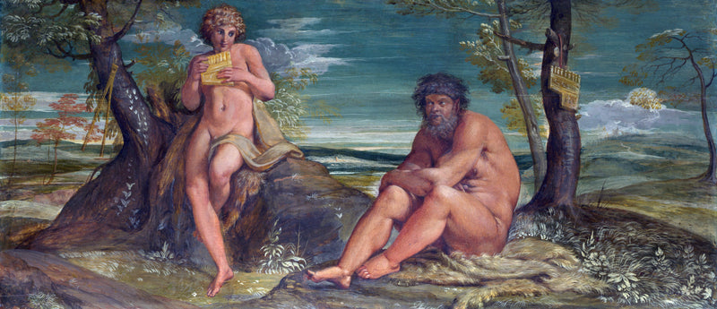 Marsyas e o Olimpo - Annibale Carracci