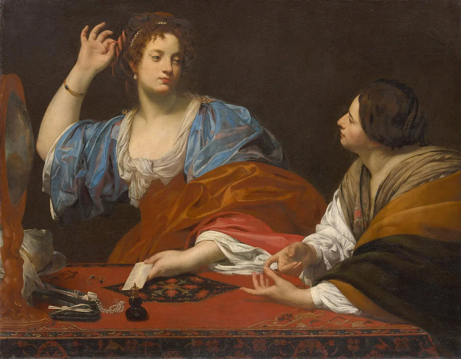 Marthe e Maria Madalena - Simon Vouet