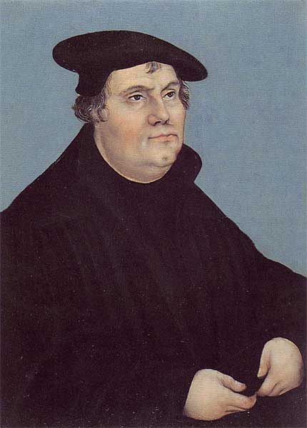 Martinho Lutero - Lucas Cranach, o Velho