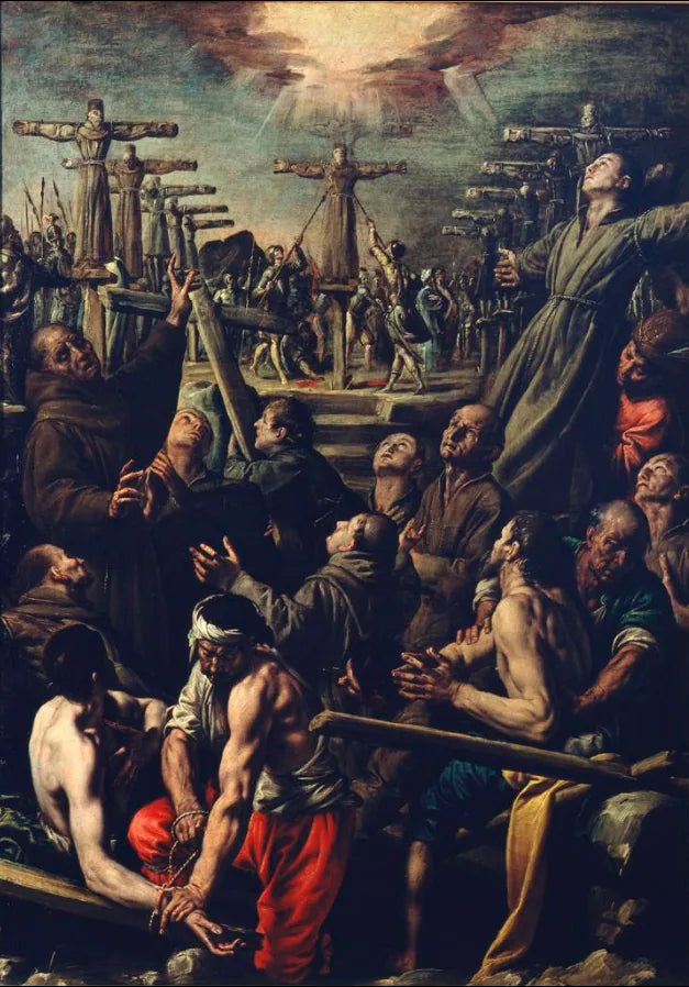 Martirio dei santi francescani a Nagasaki - Tanzio da Varallo