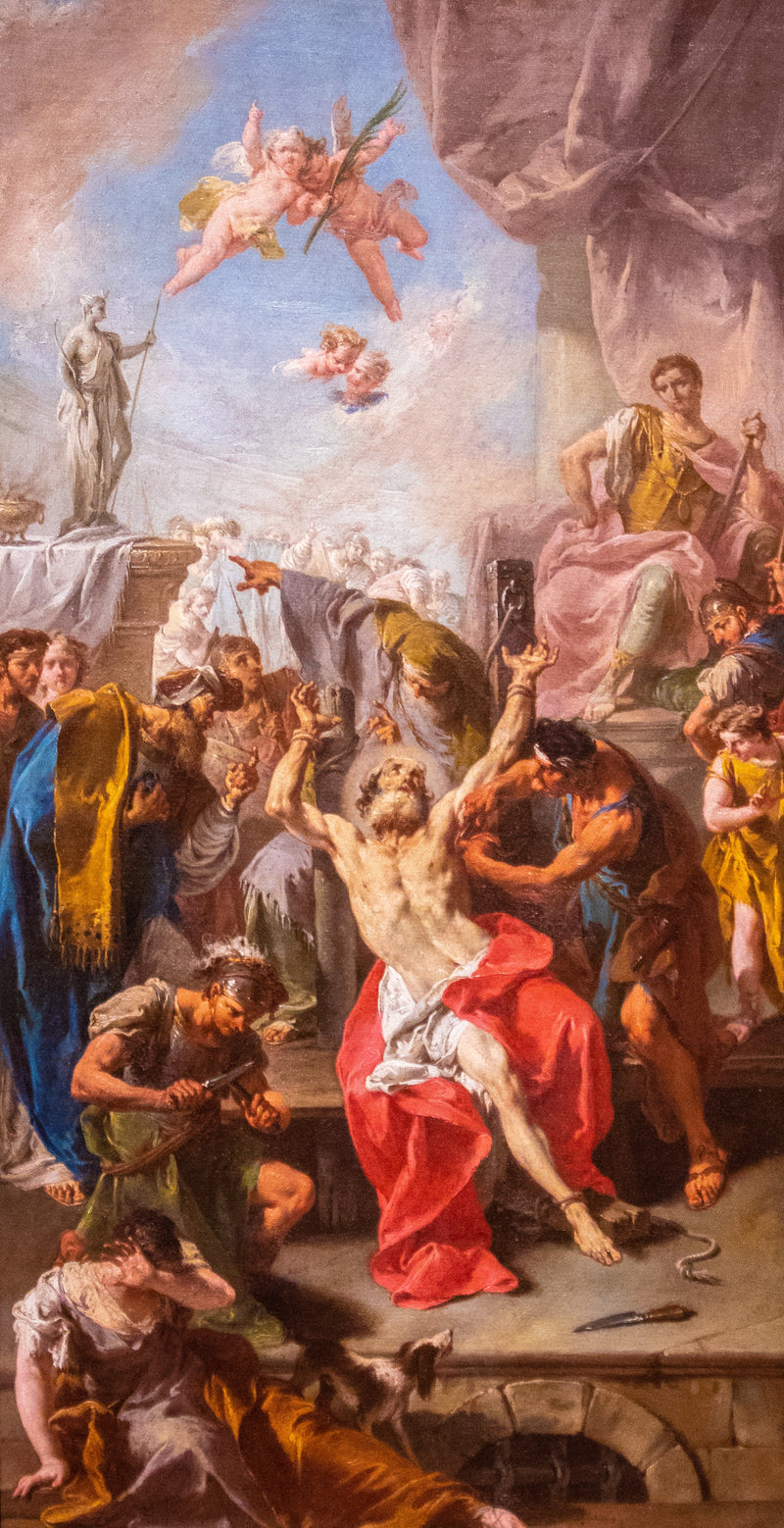 Martírio de São Bartolomeu - Giovanni Battista Pittoni