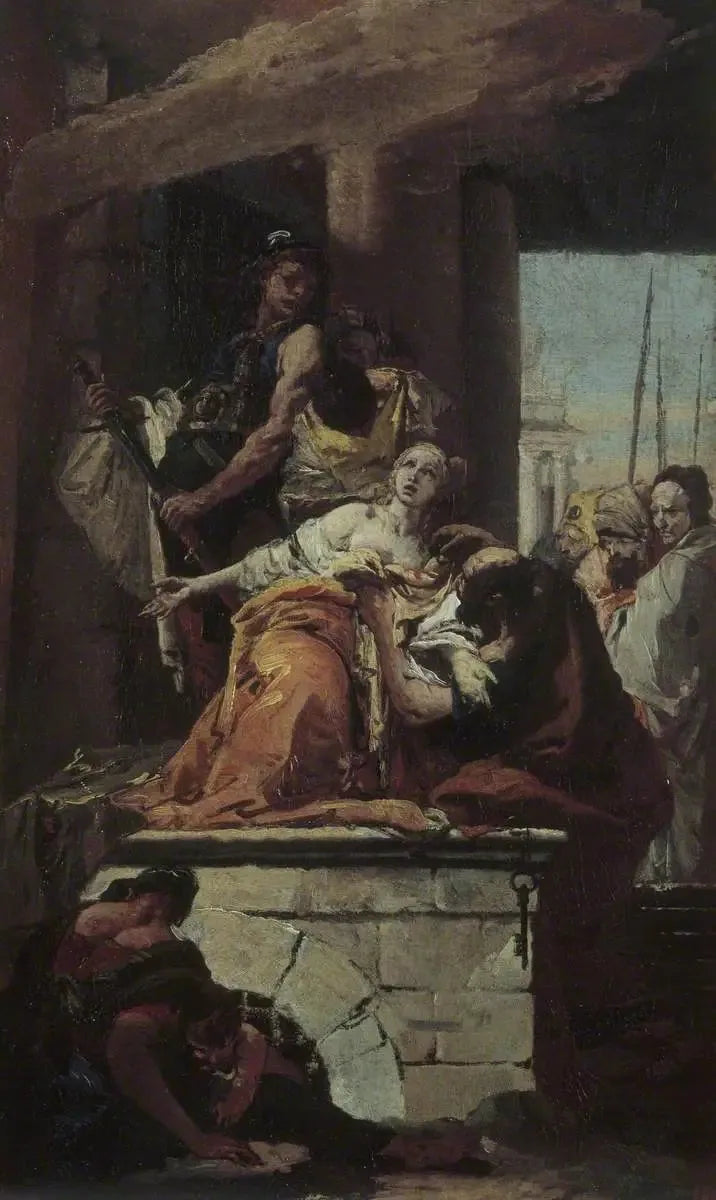 Martírio de Santa Ágata - Giovanni Battista Tiepolo