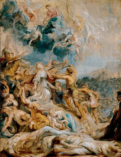 Martírio de Santa Úrsula - Peter Paul Rubens