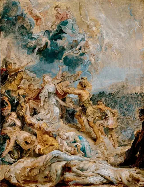 Martírio de Santa Úrsula - Peter Paul Rubens