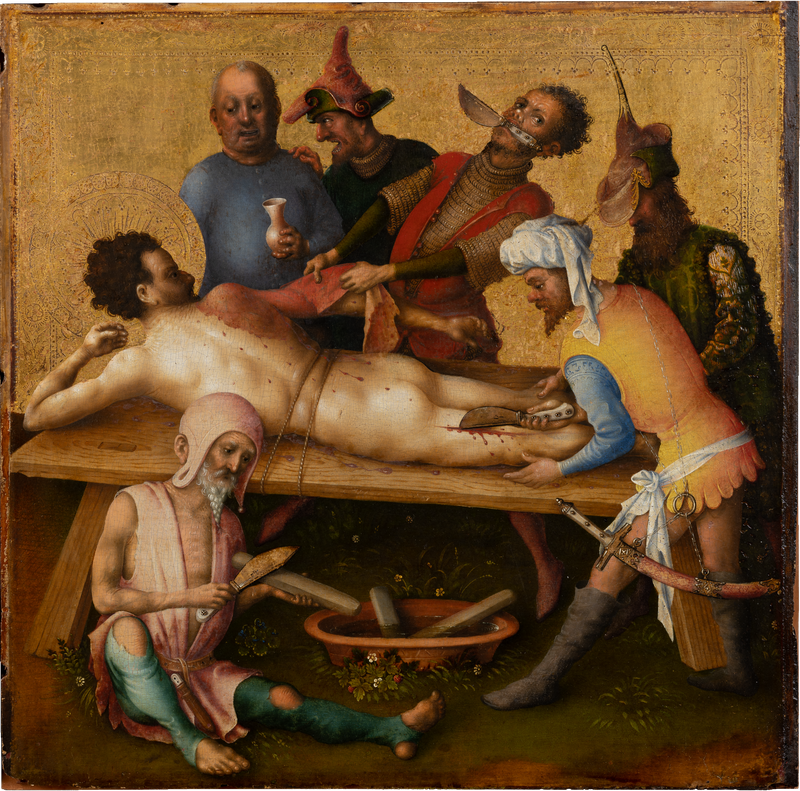 Martírio dos Apóstolos: Martírio de São Bartolomeu - Stefan Lochner