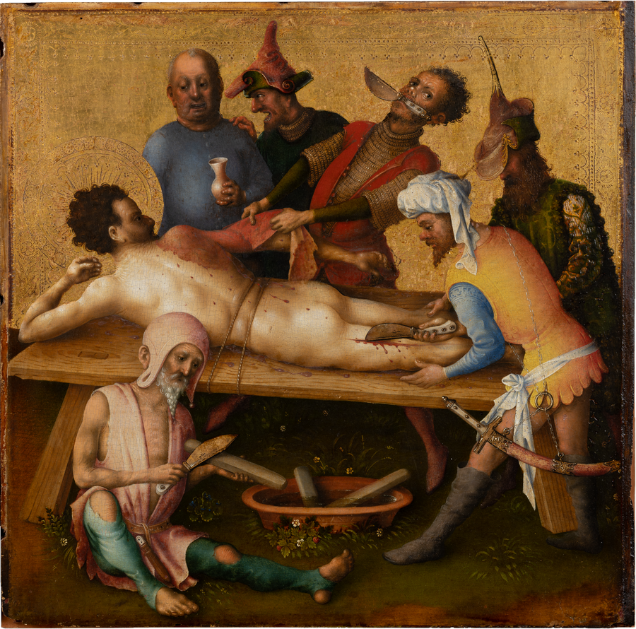 Martírio dos Apóstolos: Martírio de São Bartolomeu - Stefan Lochner