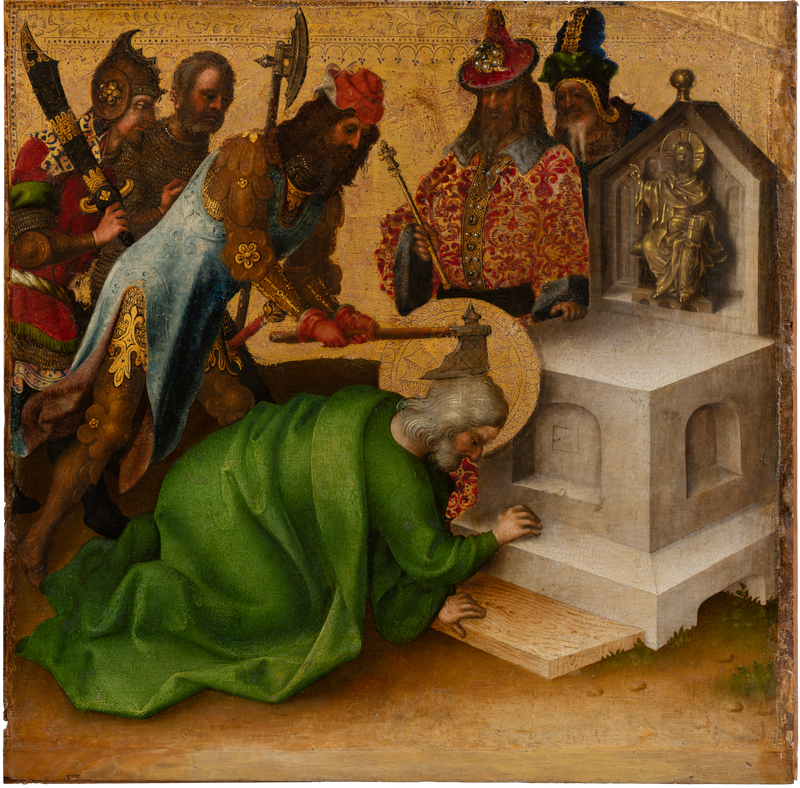 Martírio dos Apóstolos: Martírio de Santo Mateus - Stefan Lochner