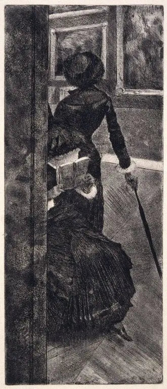 Mary Cassatt no Louvre: A Pintura - Edgar Degas