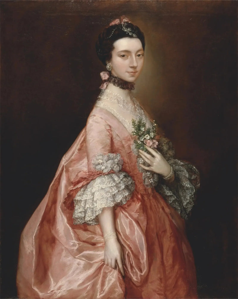 Mary Little, mais tarde Lady Carr - Thomas Gainsborough