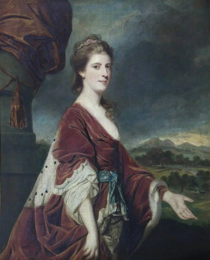 Mary Lloyd, condessa de Rothes (falecida em 1820), mais tarde Sra. Bennet Langton - Joshua Reynolds