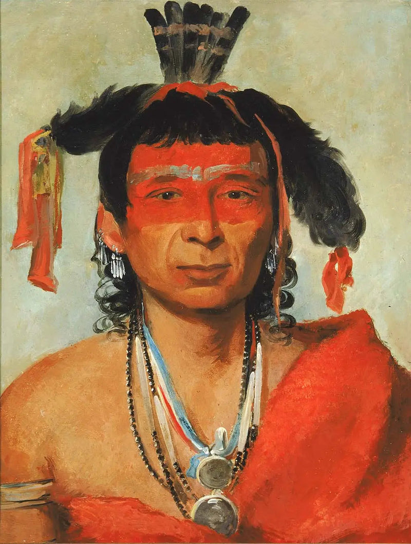 Másh-kee-wet, um grande dândi - George Catlin