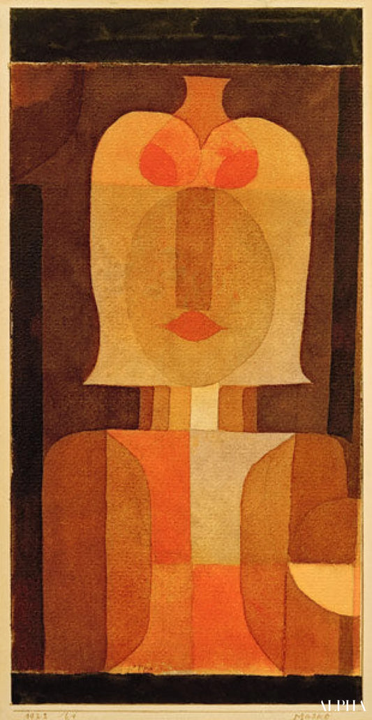 Masque - Paul Klee - Reproductions de tableaux et peintures haut de gamme