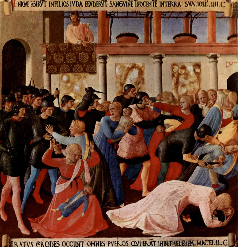 Massacre dos Inocentes em Belém - Fra Angelico