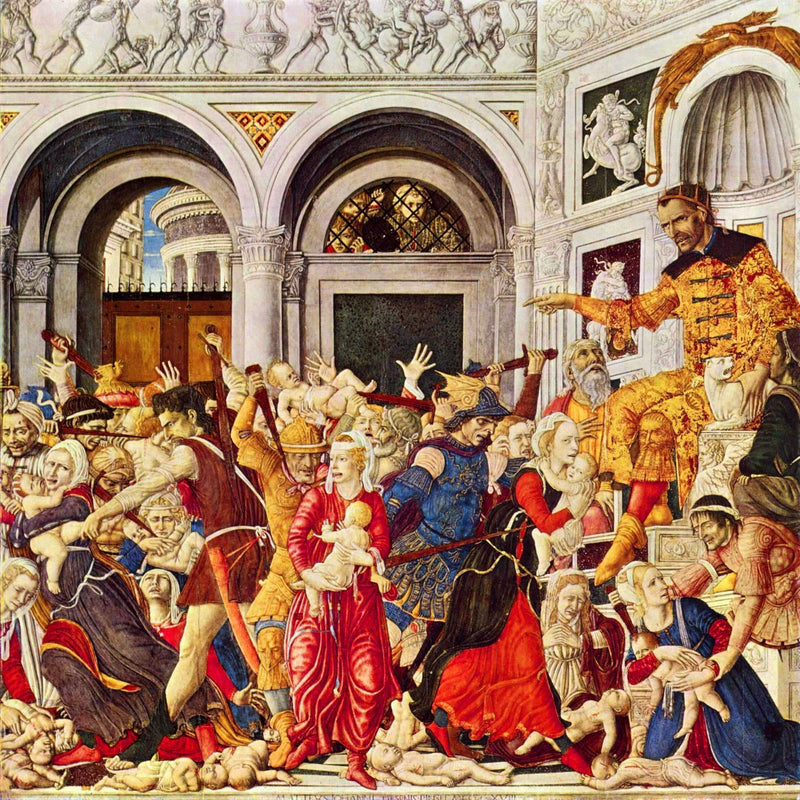 Massacre dos Inocentes (Matteo di Giovanni) - Matteo di Giovanni