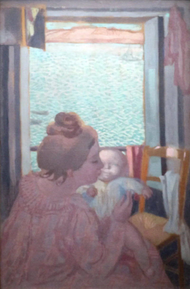 maternidade na janela - Maurice Denis