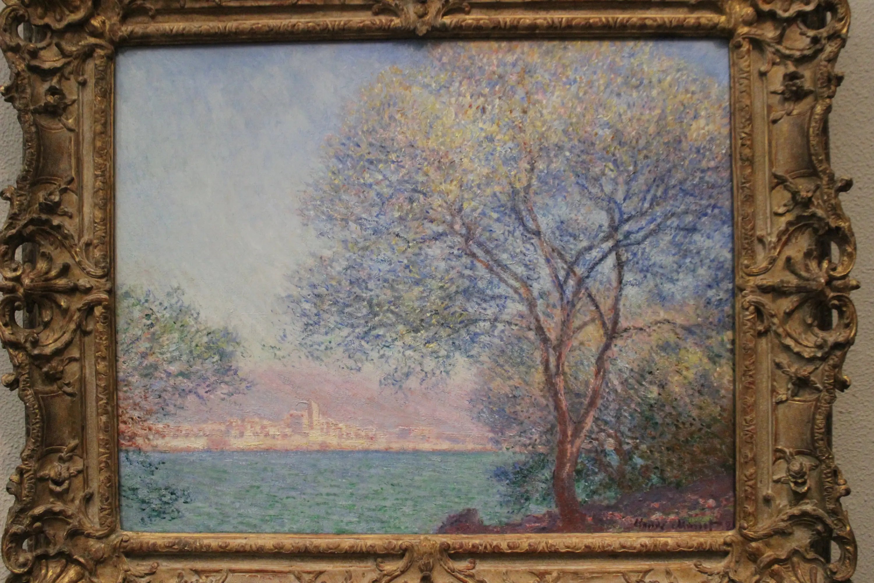 Reproduction du tableau « Matin à Antibes - Claude Monet » par Alpha Reproduction en peinture à l’huile