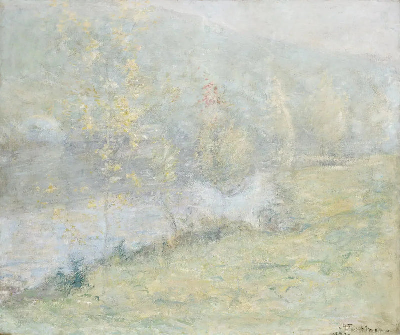 Manhã nebulosa de maio - John Henry Twachtman