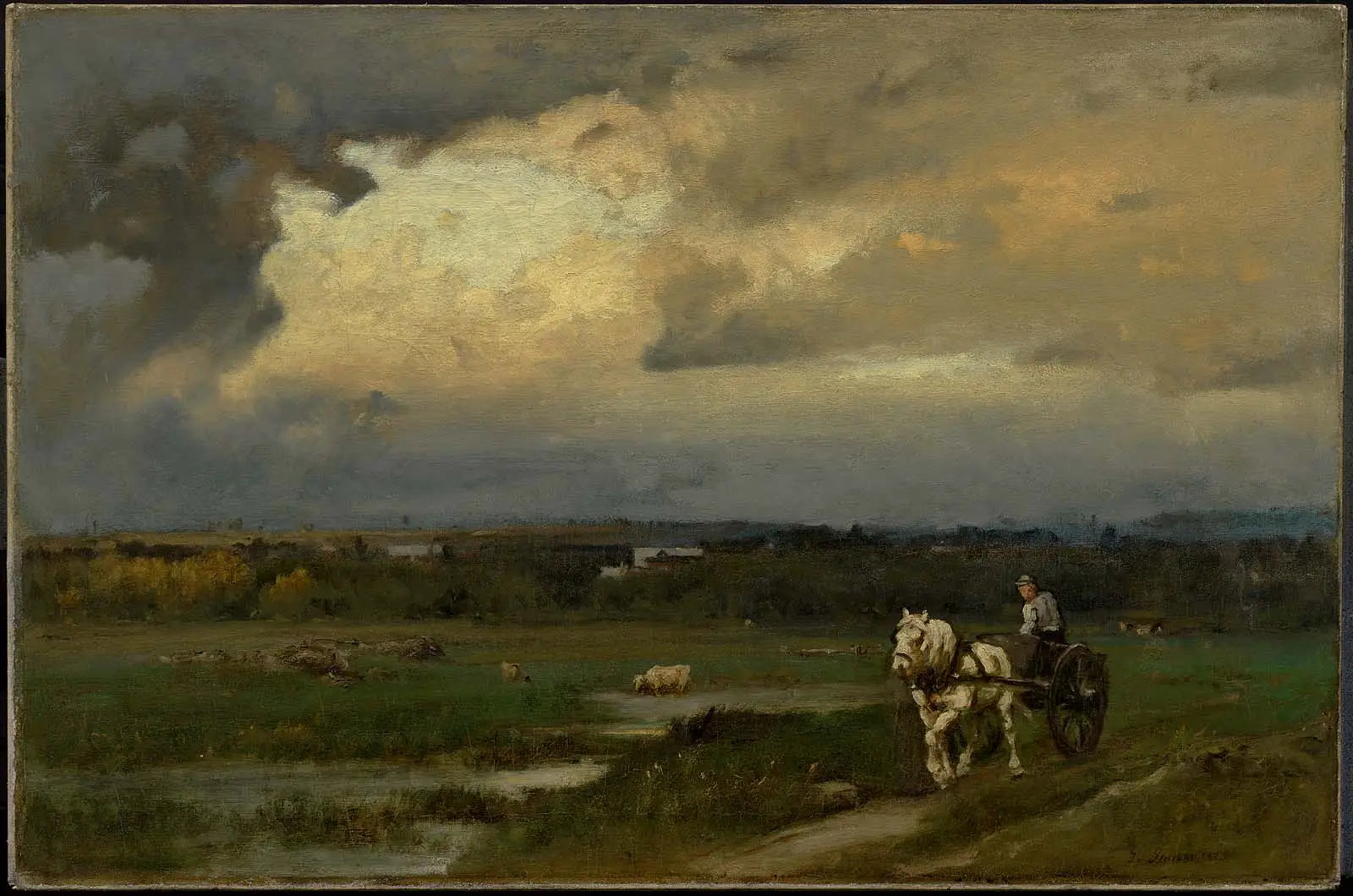 Matin brumeux - George Inness - Alpha Reproduction