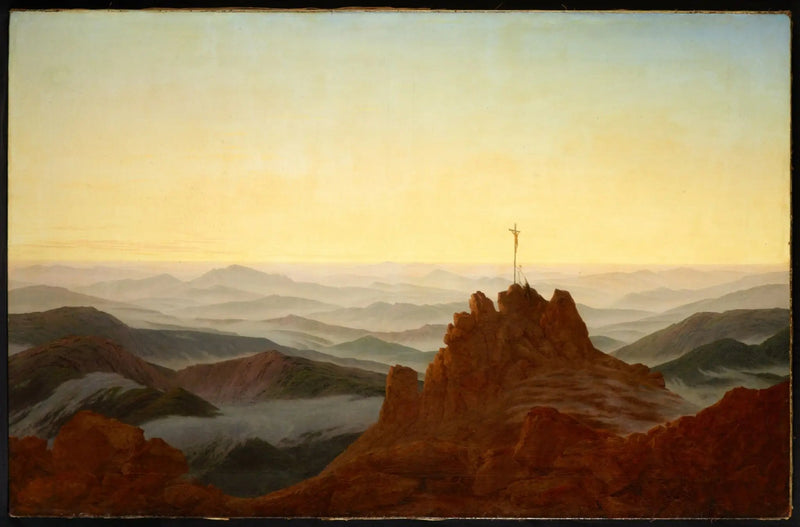 Manhã nas Montanhas dos Gigantes - Caspar David Friedrich
