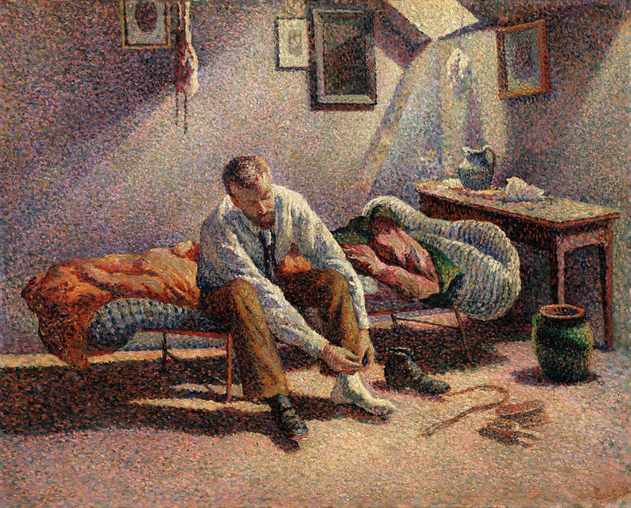 Matin. Interior - Maximilien Luce