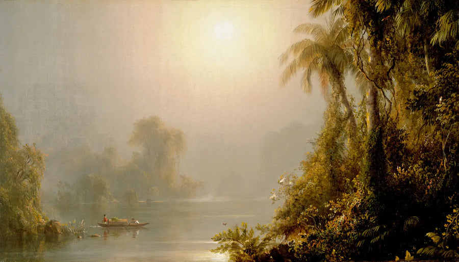 Manhã sob os Trópicos - Frederic Edwin Church