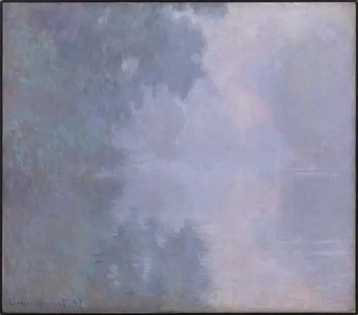 Matinée sur la Seine - Claude Monet image 1 reproduction de peinture à l’huile