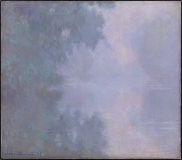 Manhã no Sena - Claude Monet