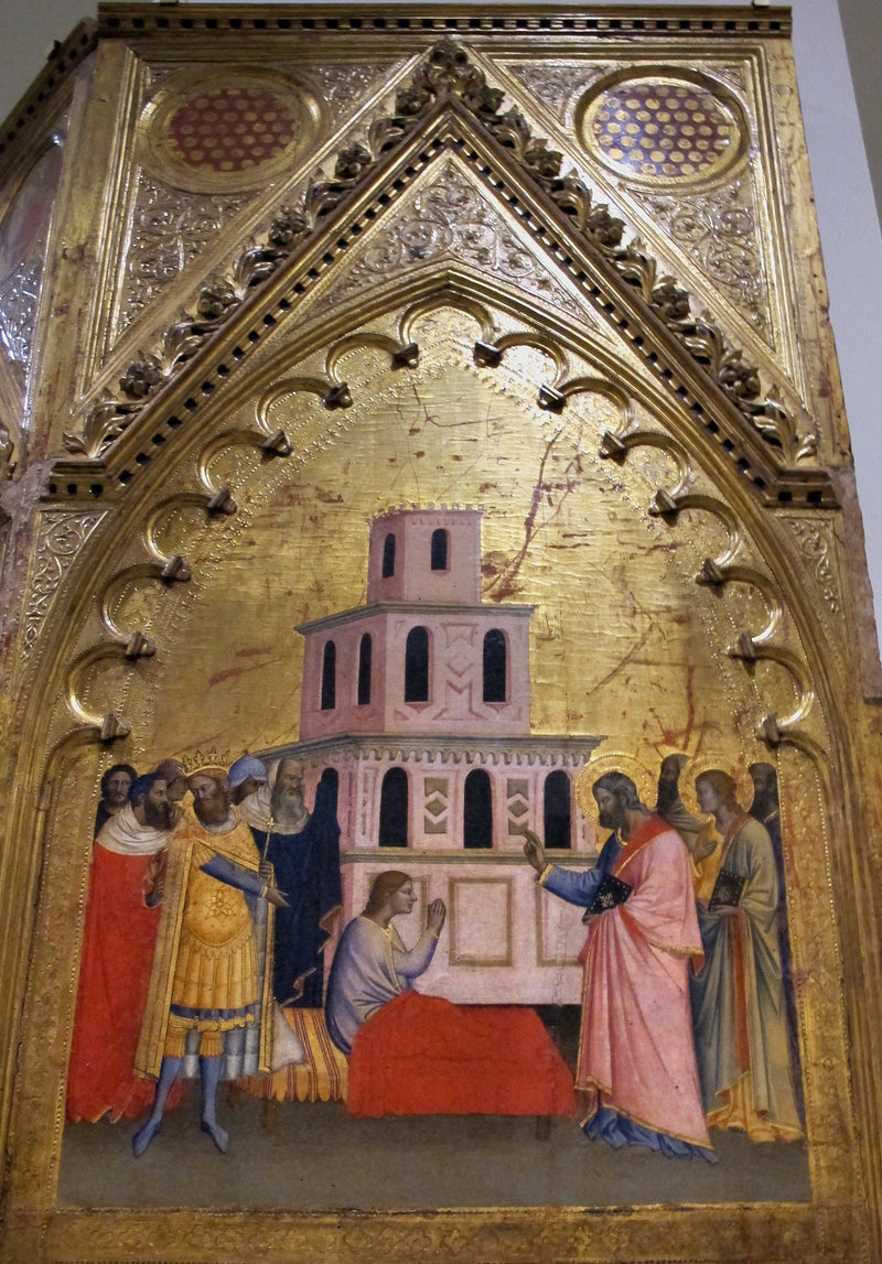 Matthew Revives Boy - Andrea Orcagna