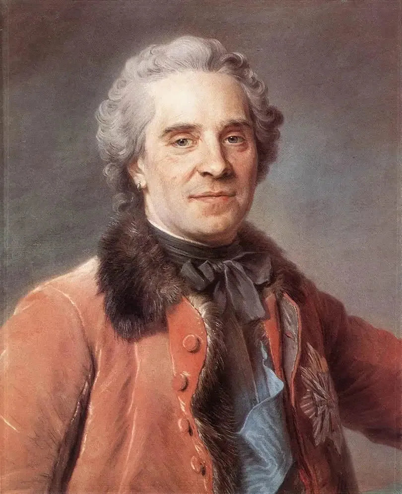 Maurice, conde de Saxe, marechal de França - Maurice-Quentin de La Tour