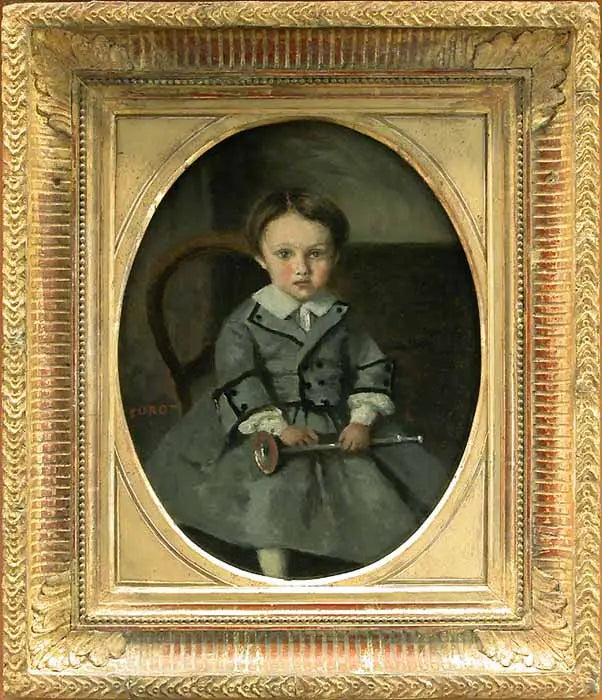 Maurice Robert - Jean-Baptiste Camille Corot image 1 reproduction de peinture à l’huile