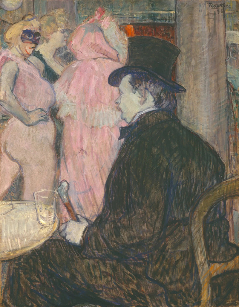 Maxime Dethomas: No Baile da Ópera - Henri de Toulouse-Lautrec