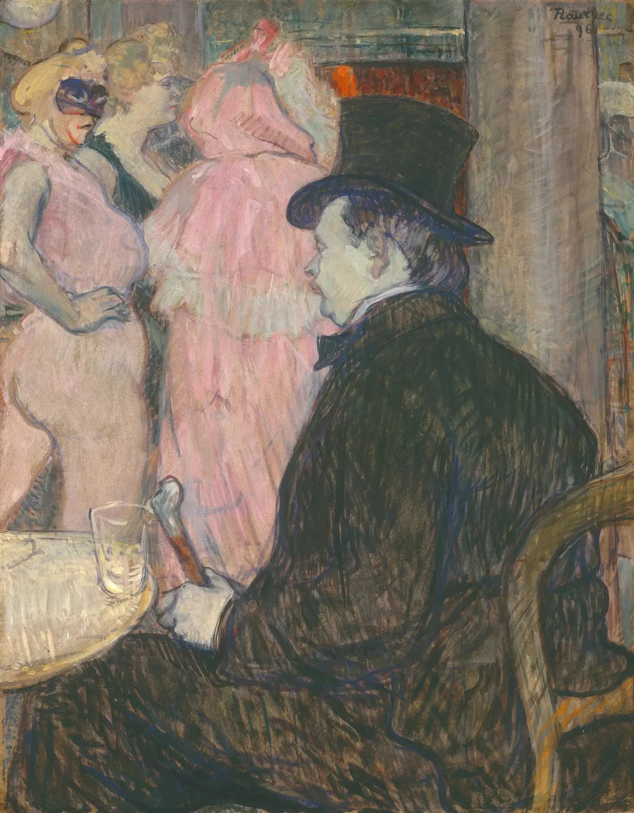Maxime Dethomas: No Baile da Ópera - Henri de Toulouse-Lautrec