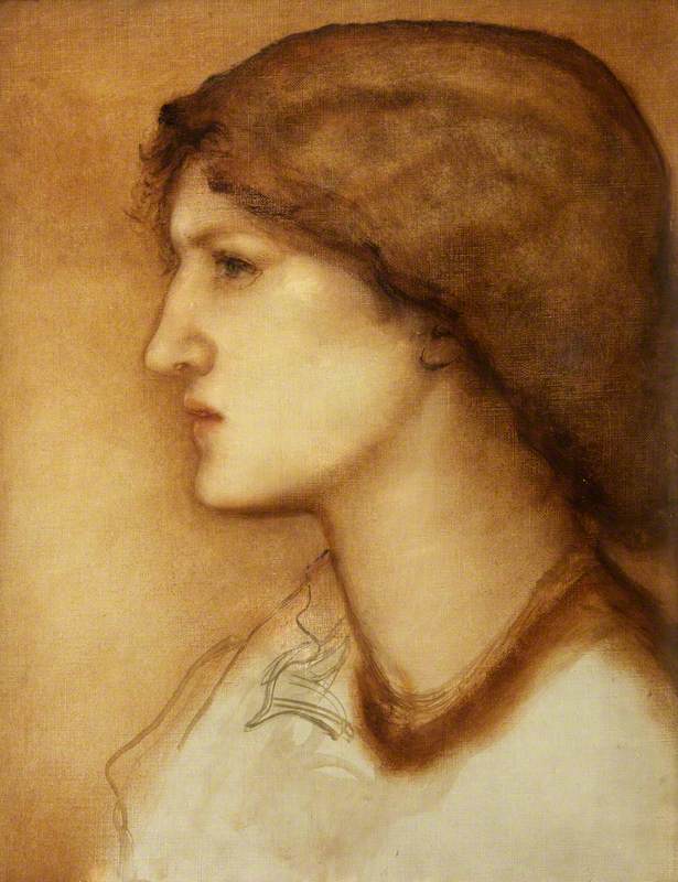 May Morris (antigamente conhecida como « Jane Morris ») - Edward Burne-Jones