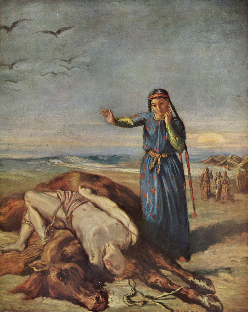Mazeppa encontrado desmaiado - Théodore Chassériau