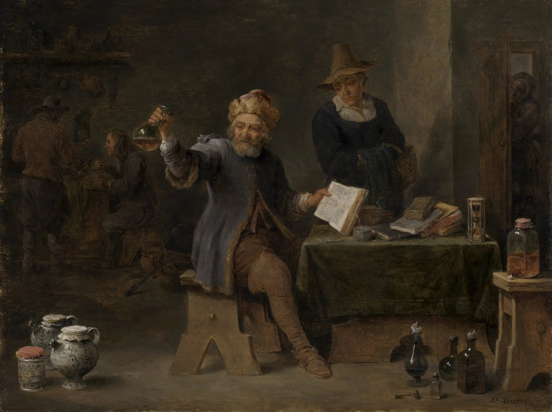 Médico da aldeia - David Teniers, o Jovem