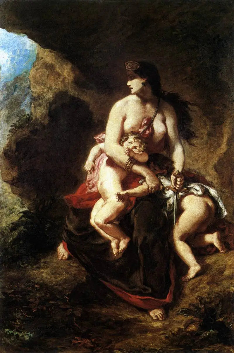 Medeia Furiosa - Eugène Delacroix
