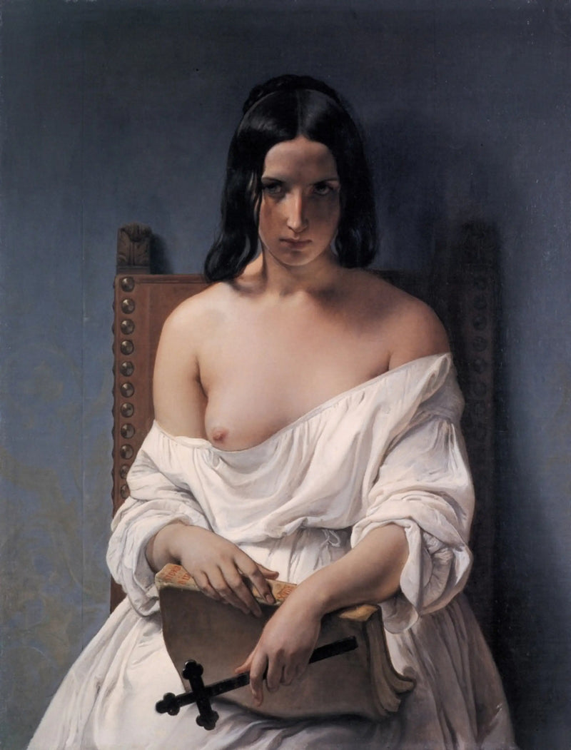 Meditação sobre a história da Itália - Francesco Hayez